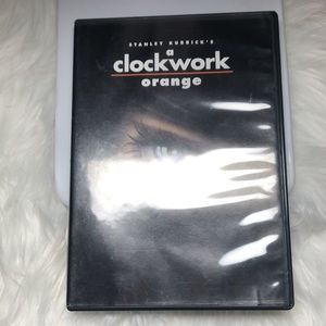 STANLEY KUBRICK A CLOCKWORK ORANGE DVD & Book by Anthony Burgess
